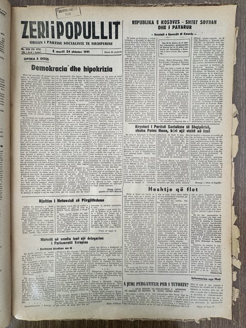 Zëri i Popullit 1991-09-24