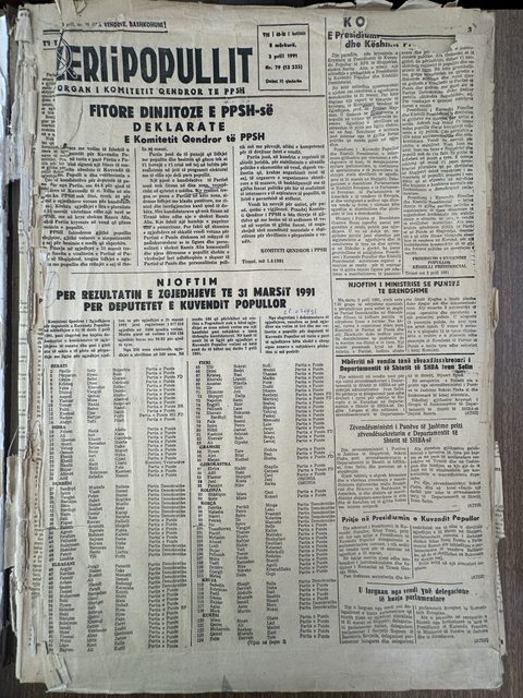Zëri i Popullit 1991-04-03