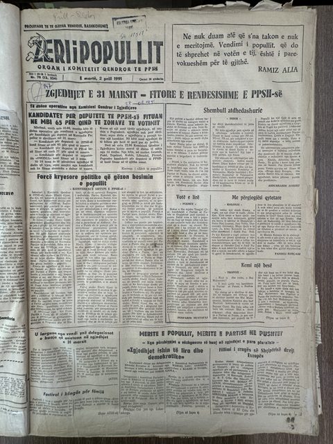Zëri i Popullit 1991-04-02