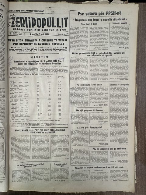 Zëri i Popullit 1991-04-09