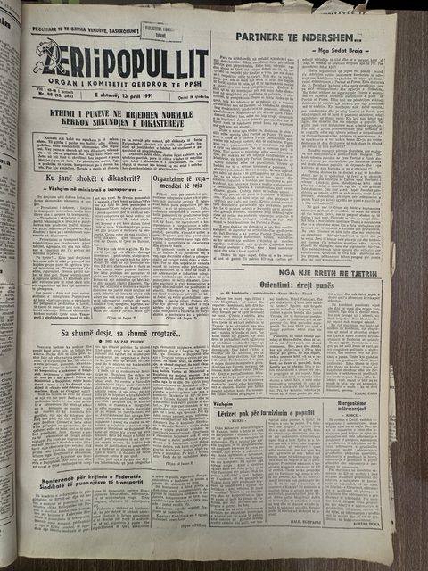 Zëri i Popullit 1991-04-13