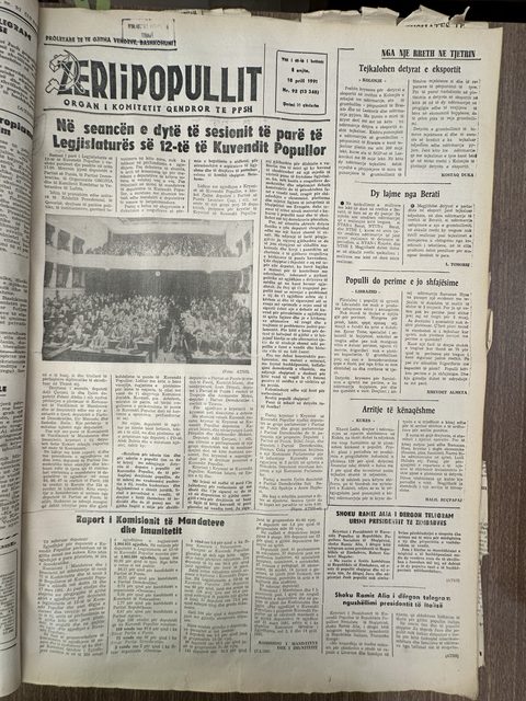 Zëri i Popullit 1991-04-18