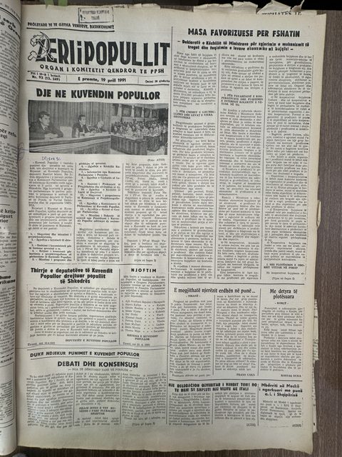 Zëri i Popullit 1991-04-19