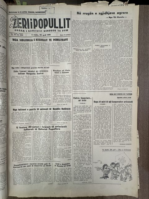 Zëri i Popullit 1991-04-25