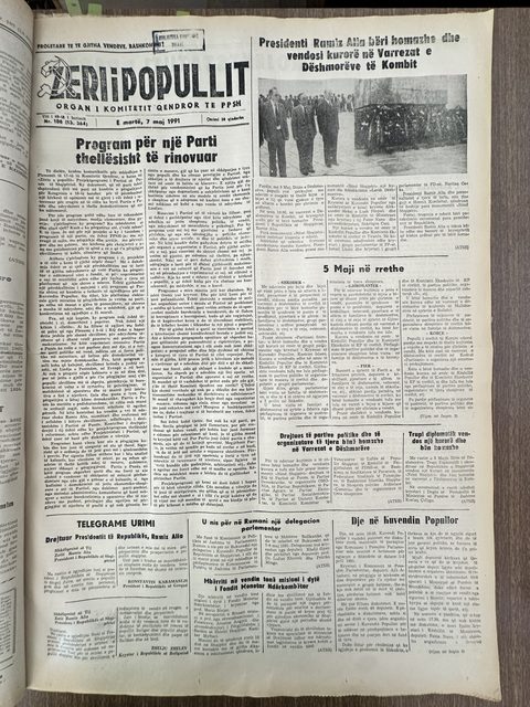 Zëri i Popullit 1991-05-07