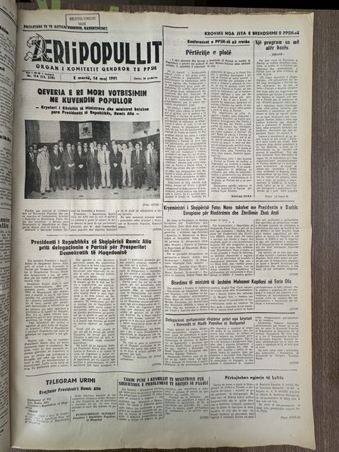 Zëri i Popullit 1991-05-14