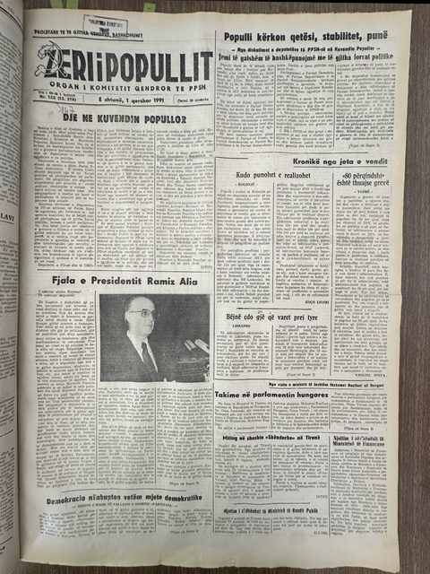 Zëri i Popullit 1991-06-01