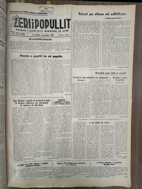 Zëri i Popullit 1991-06-04