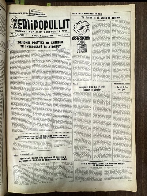 Zëri i Popullit 1991-06-06