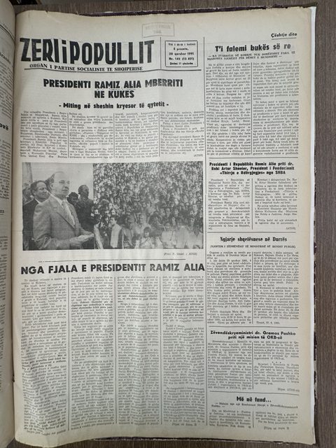 Zëri i Popullit 1991-06-28