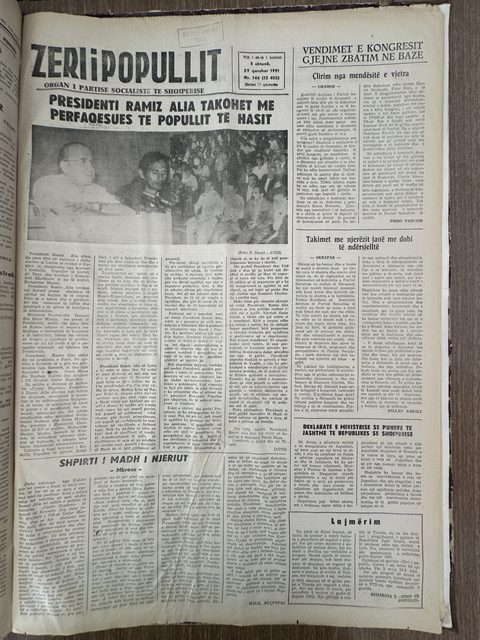 Zëri i Popullit 1991-06-29