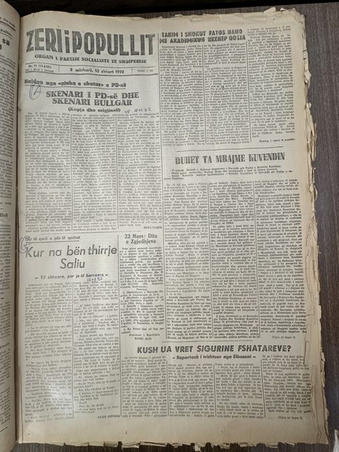 Zëri i Popullit 1992-02-12