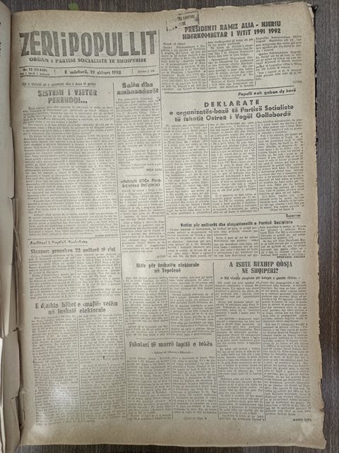 Zëri i Popullit 1992-02-19