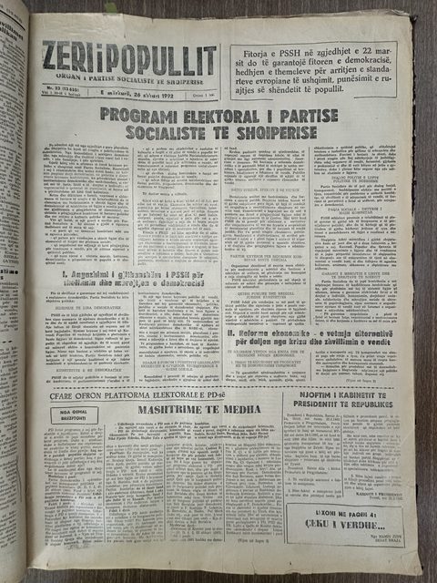Zëri i Popullit 1992-02-26