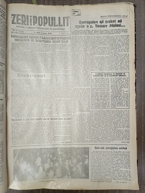 Zëri i Popullit 1992-03-01