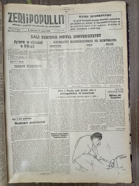 Zëri i Popullit 1992-03-11