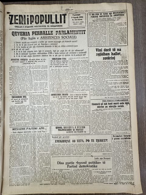 Zëri i Popullit 1992-07-03