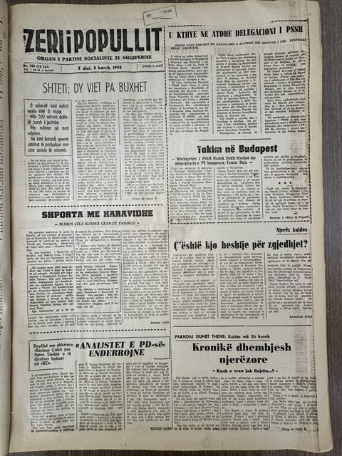 Zëri i Popullit 1992-07-05