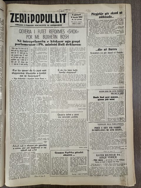 Zëri i Popullit 1992-07-08