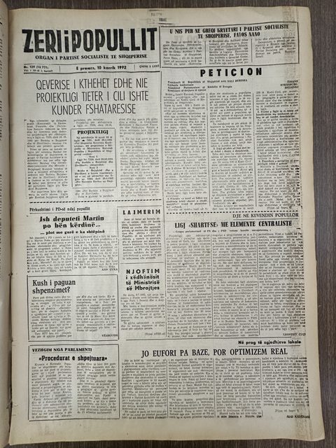 Zëri i Popullit 1992-07-10