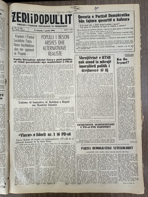 Zëri i Popullit 1992-08-01