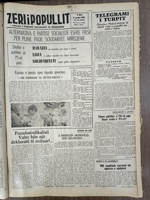 Zëri i Popullit 1992-08-02