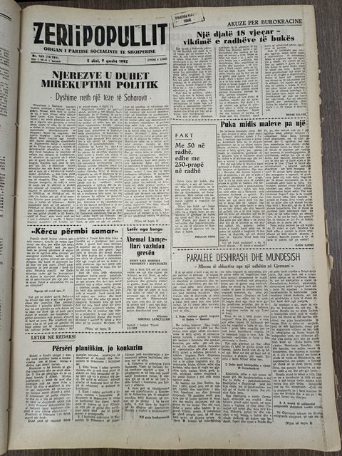Zëri i Popullit 1992-08-09