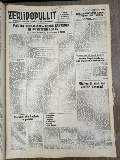 Zëri i Popullit 1992-08-11