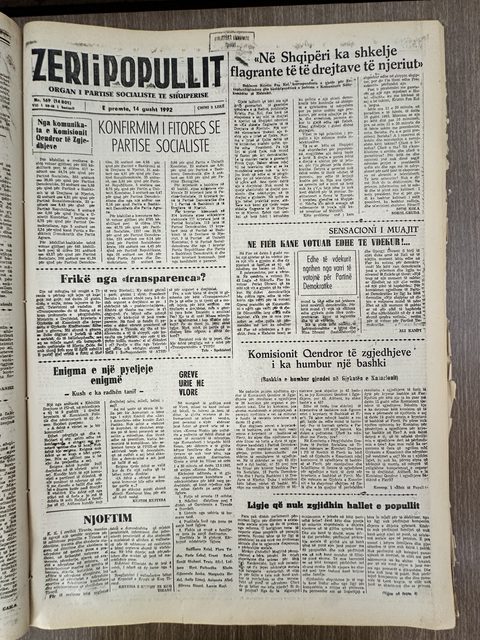 Zëri i Popullit 1992-08-14