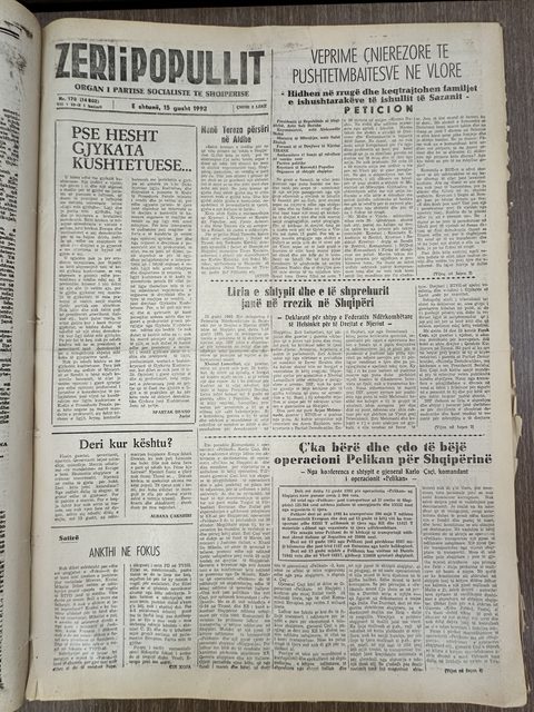 Zëri i Popullit 1992-08-15
