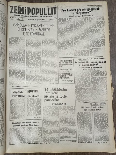 Zëri i Popullit 1992-08-19