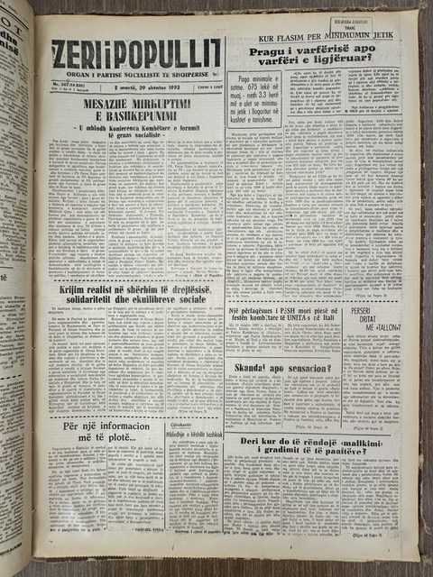 Zëri i Popullit 1992-09-29
