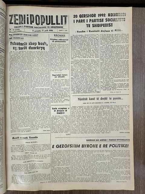 Zëri i Popullit 1992-04-17