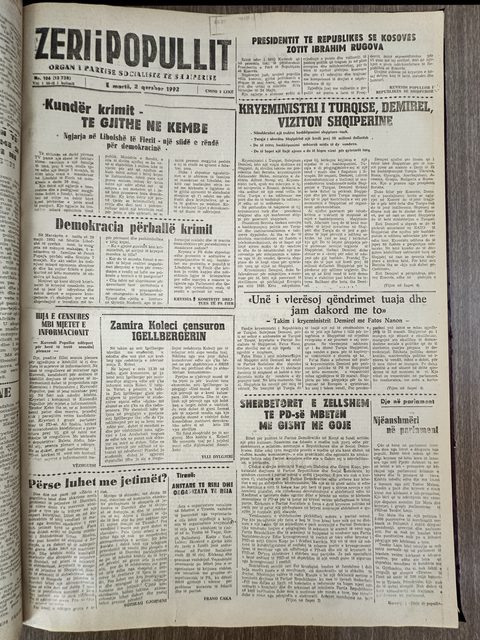 Zëri i Popullit 1992-06-02