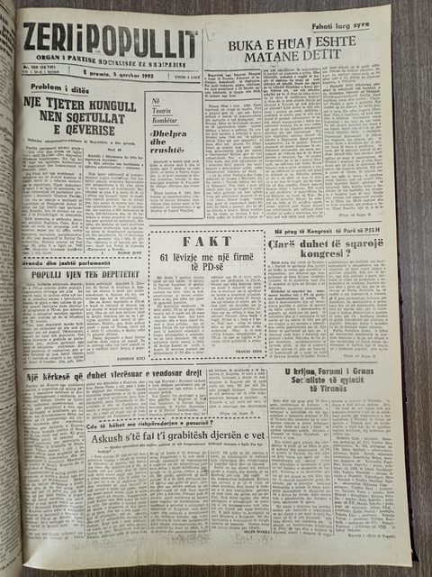 Zëri i Popullit 1992-06-05