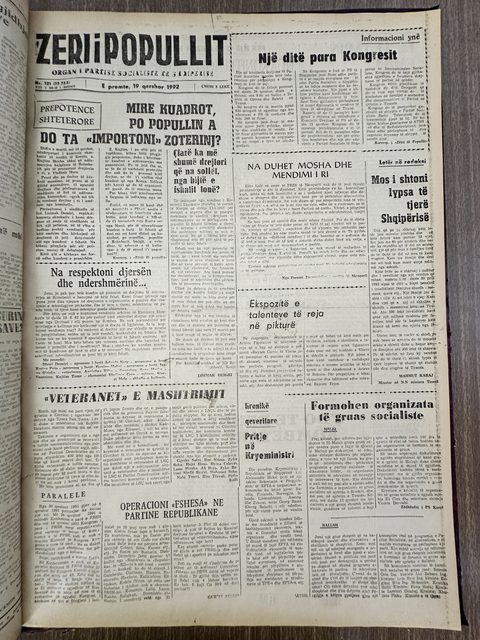 Zëri i Popullit 1992-06-19