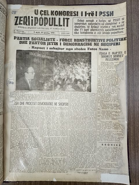 Zëri i Popullit 1992-06-21