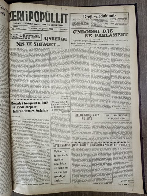 Zëri i Popullit 1992-06-26