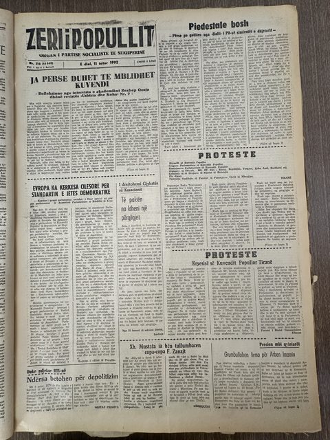 Zëri i Popullit 1992-10-11