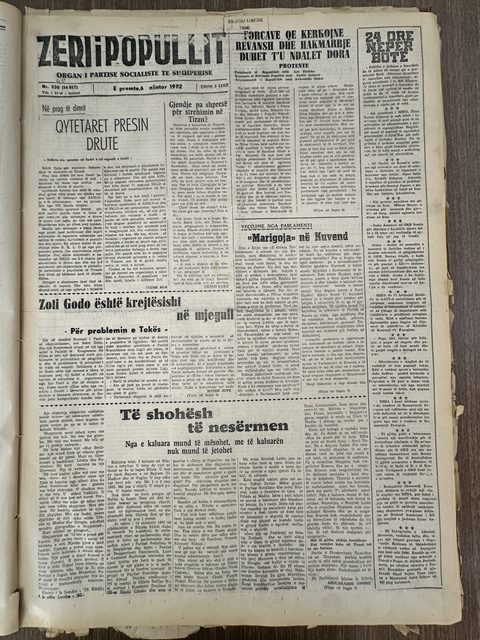 Zëri i Popullit 1992-11-06