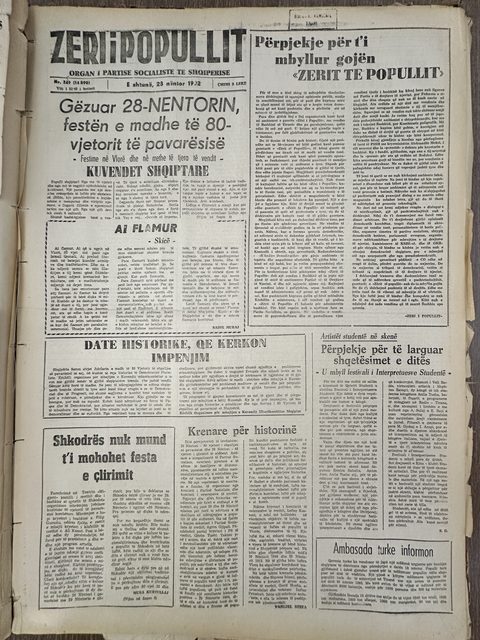 Zëri i Popullit 1992-11-28