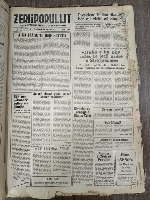 Zëri i Popullit 1992-12-19