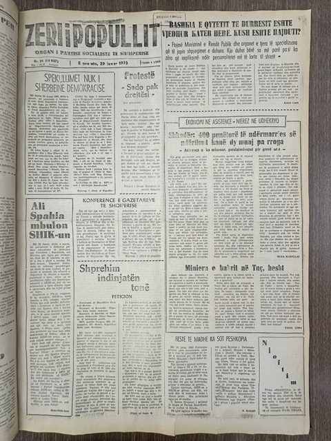 Zëri i Popullit 1993-01-29