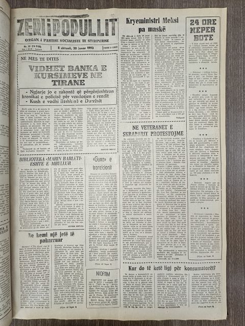 Zëri i Popullit 1993-01-30