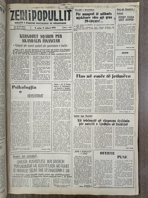 Zëri i Popullit 1993-02-11