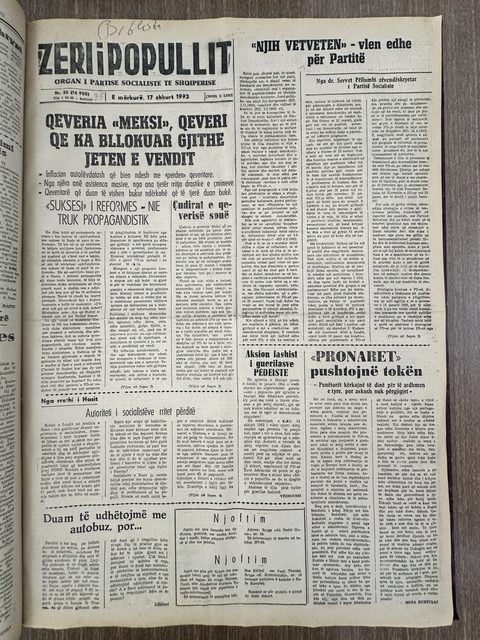 Zëri i Popullit 1993-02-17