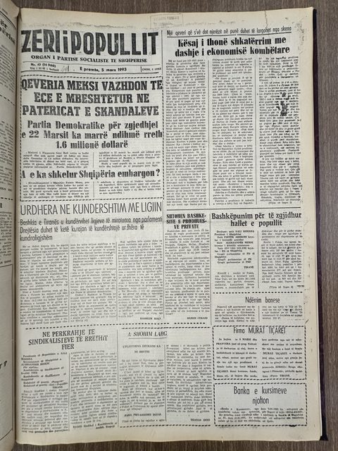 Zëri i Popullit 1993-03-05