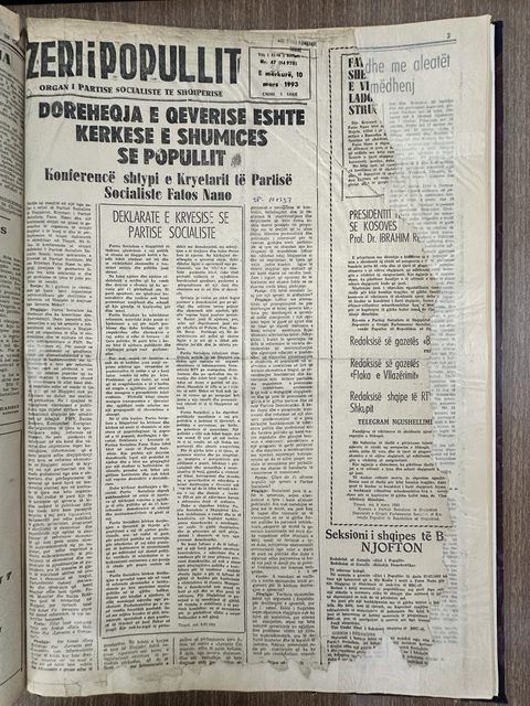 Zëri i Popullit 1993-03-10