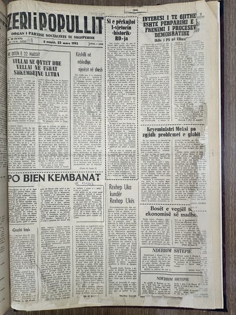 Zëri i Popullit 1993-03-23