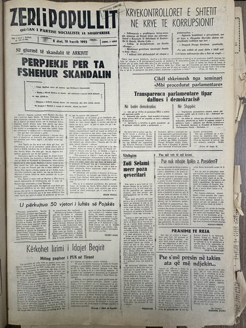 Zëri i Popullit 1993-07-18